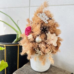尤加利乾燥花屋-聖誕樹手作